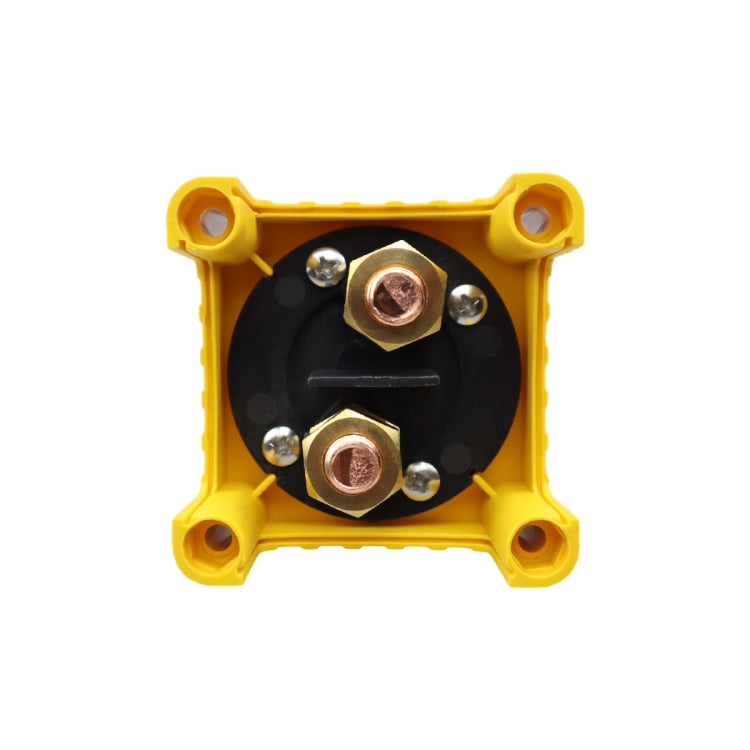 CP-4342 Yacht RV Single-circuit High-current Knob Power-off Switch(Yellow) - free shipping - PMC TechLife - Order now!