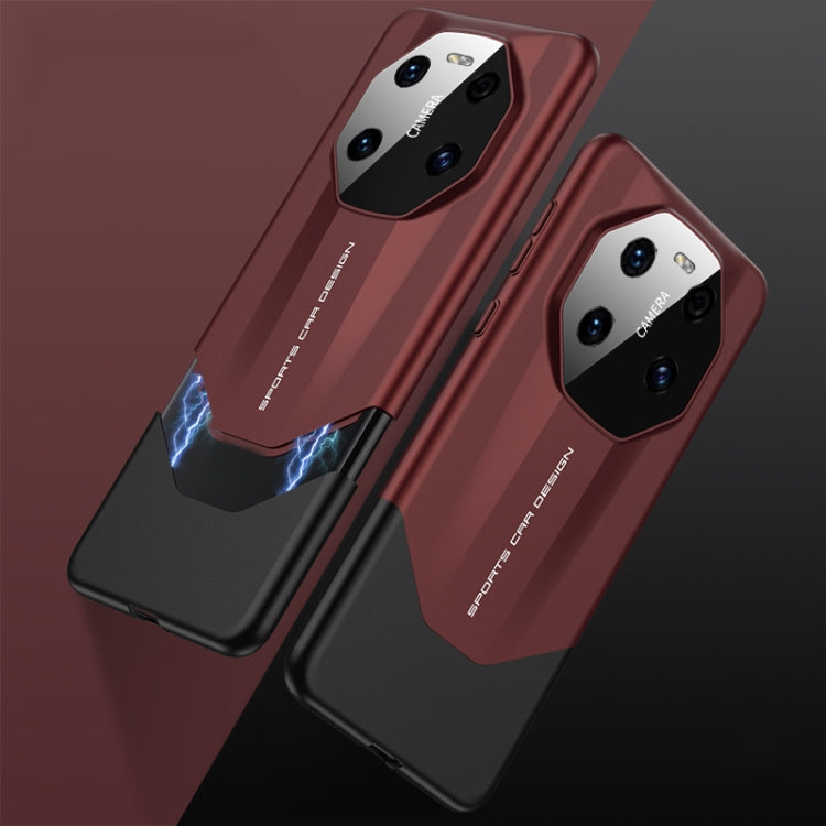For Huawei Mate 40 GKK Imitation Ultimate Design All-inclusive Shockproof Phone Case(Red) - free shipping - PMC Jewellery - Order now!