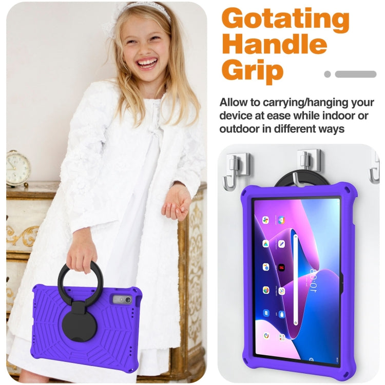 For Lenovo Tab P11 Gen2/P11 Pro/Pad Pro Spider King Silicone Protective Tablet Case(Purple) - Lenovo by PMC TechLife | Online Shopping South Africa | PMC TechLife | Buy Now Pay Later Mobicred