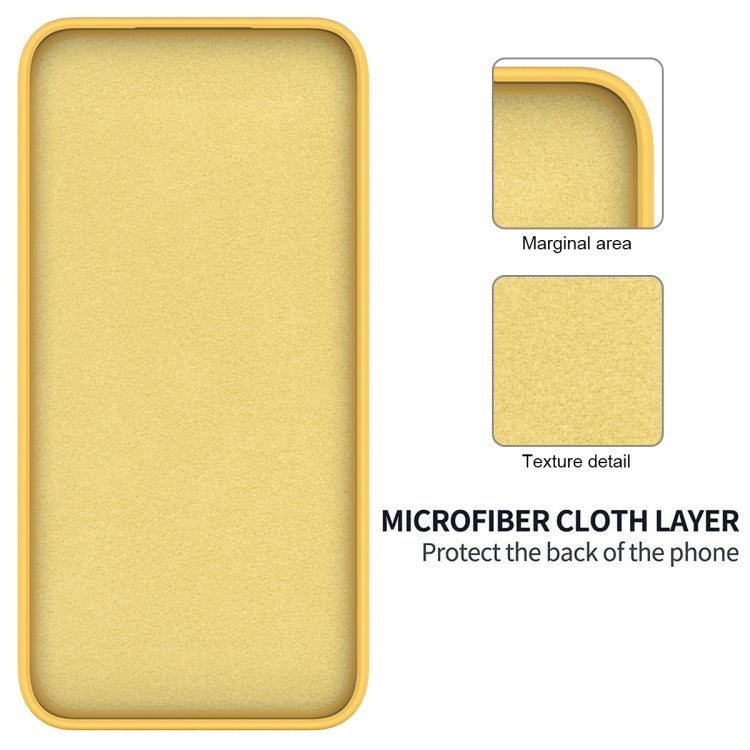 For Xiaomi 14 Ultra Solid Color Liquid Silicone Dropproof Full Coverage Phone Case(Yellow) - 14 Ultra Cases by PMC TechLife | Online Shopping South Africa | PMC TechLife