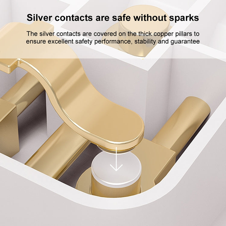 86mm Round LED Tempered Glass Switch Panel, Gray Round Glass, Style:Two Open Dual Control - free shipping - PMC Jewellery - Order now!