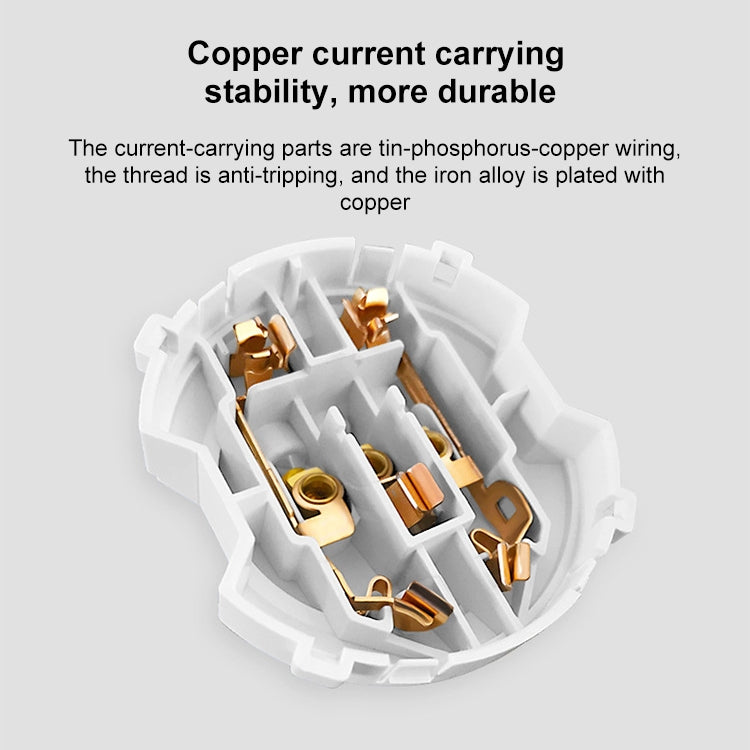 86mm Round LED Tempered Glass Switch Panel, Gray Round Glass, Style:One Open Multiple Control -  by PMC Jewellery | Online Shopping South Africa | PMC Jewellery | Buy Now Pay Later Mobicred