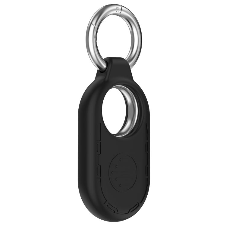 For Samsung Galaxy SmartTag 2 Location Tracker Portable Silicone Protective Case(Black) - SmartTag Accessories by PMC TechLife | Online Shopping South Africa | PMC TechLife