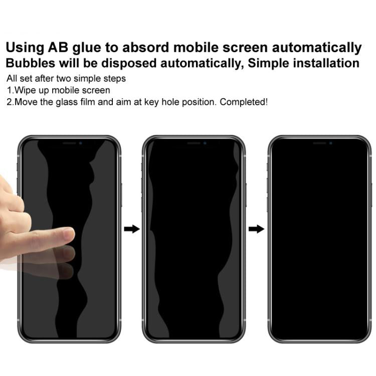 For iPhone 16e imak HD Full Screen Anti-spy Tempered Glass Protective Film - iPhone 16e Cases by imak | Online Shopping South Africa | PMC TechLife | Buy Now Pay Later Mobicred