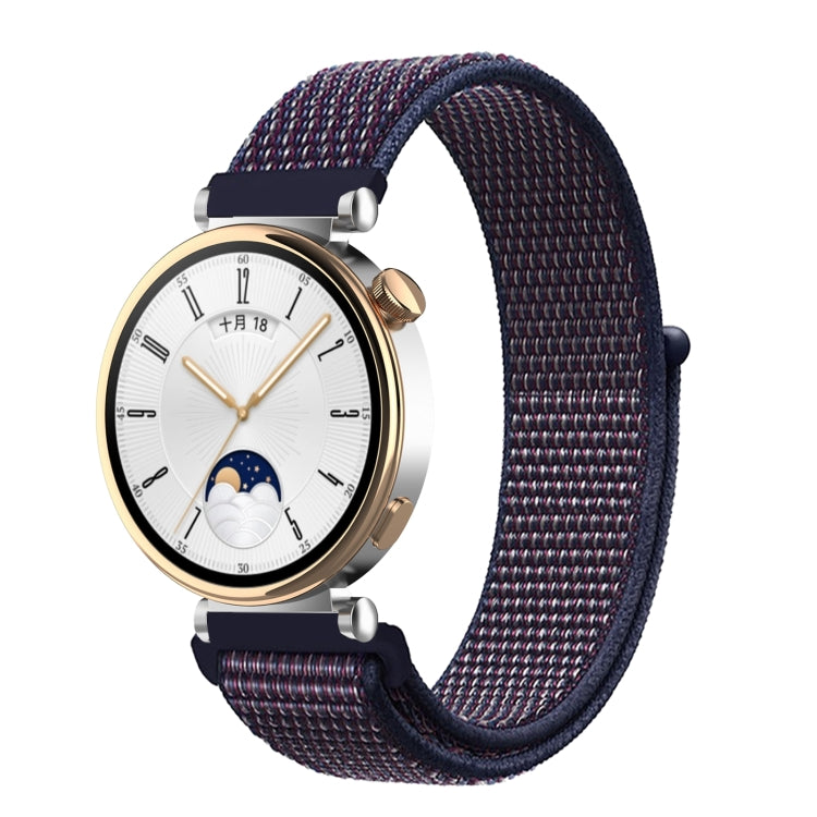 18mm Universal Nylon Loop Watch Band(Indigo Blue) - 18mm Bands by PMc TechLife | Online Shopping South Africa | PMc TechLife | Buy Now Pay Later Mobicred