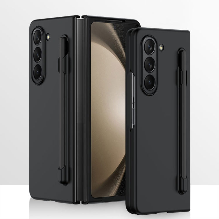 For Samsung Galaxy Z Fold5 5G Integrated Skin Feel PC Phone Case with Pen / Pen Box(Black) - free shipping - PMC TechLife - Order now!