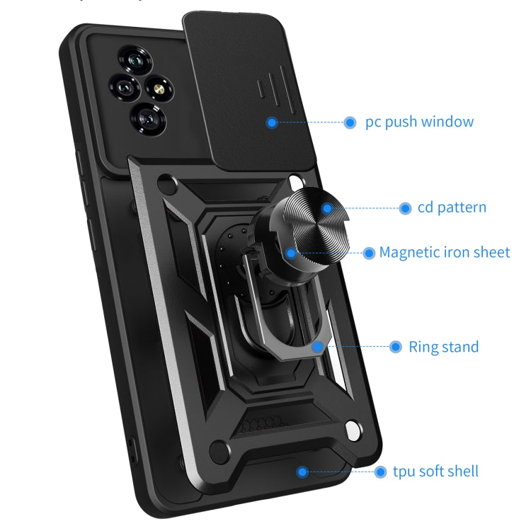 For Honor 200 Sliding Camera Cover Design TPU+PC Phone Case(Red) - free shipping - PMC TechLife - Order now!