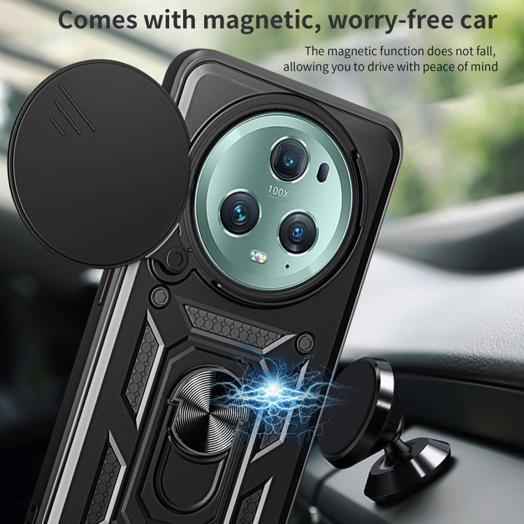 For Honor Magic5 Pro Sliding Camera Cover Design TPU+PC Phone Case(Red) - free shipping - PMC TechLife - Order now!