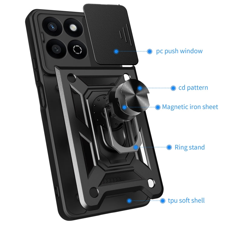 For Honor 200 Smart Sliding Camera Cover Design TPU+PC Phone Case(Green) - free shipping - PMC TechLife - Order now!