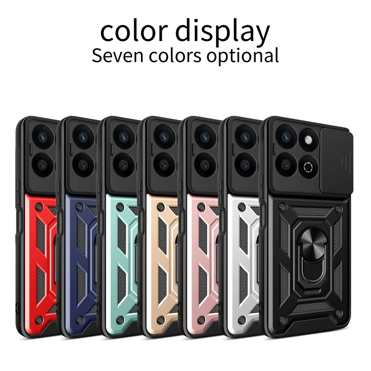 For Honor 200 Smart Sliding Camera Cover Design TPU+PC Phone Case(Rose Gold) - free shipping - PMC TechLife - Order now!