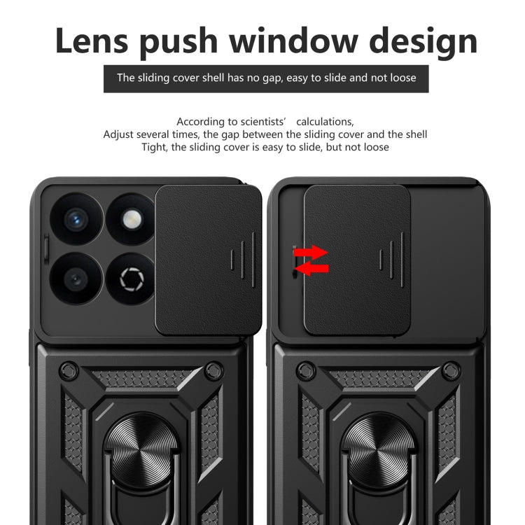 For Honor 200 Smart Sliding Camera Cover Design TPU+PC Phone Case(Rose Gold) - free shipping - PMC TechLife - Order now!