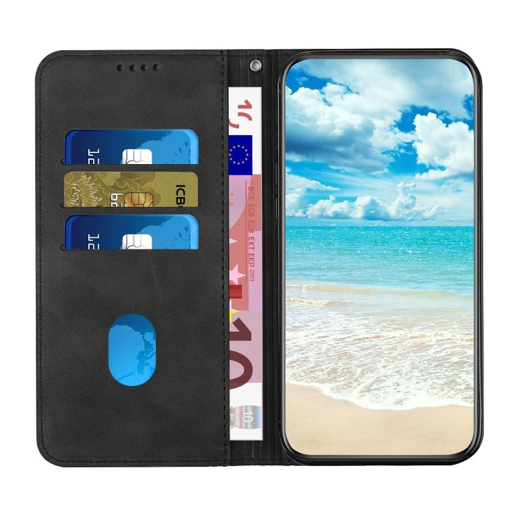 For Tecno Spark Go 2024 / POP 8 Diamond Splicing Skin Feel Magnetic Leather Phone Case(Black) - Tecno Cases by PMC Jewellery | Online Shopping South Africa | PMC Jewellery | Buy Now Pay Later Mobicred