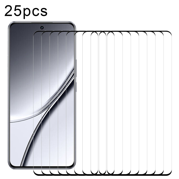 For Realme GT5 Pro 25pcs 3D Curved Edge Full Screen Tempered Glass Film - Realme Tempered Glass by PMC TechLife | Online Shopping South Africa | PMC TechLife | Buy Now Pay Later Mobicred