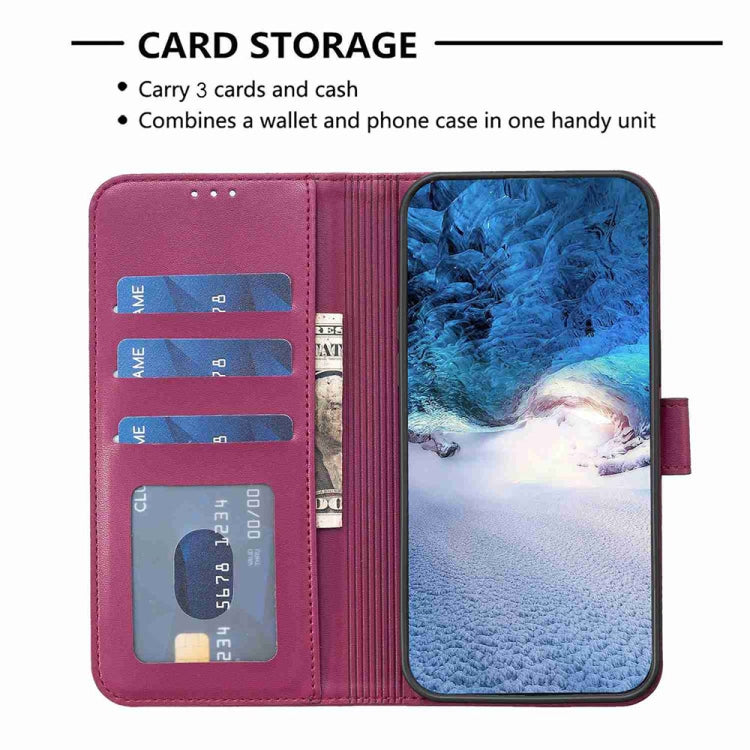 For Xiaomi 13 Lite 5G Four-leaf Embossed Leather Phone Case(Rose Red) - 13 Lite Cases by PMC TechLife | Online Shopping South Africa | PMC TechLife | Buy Now Pay Later Mobicred