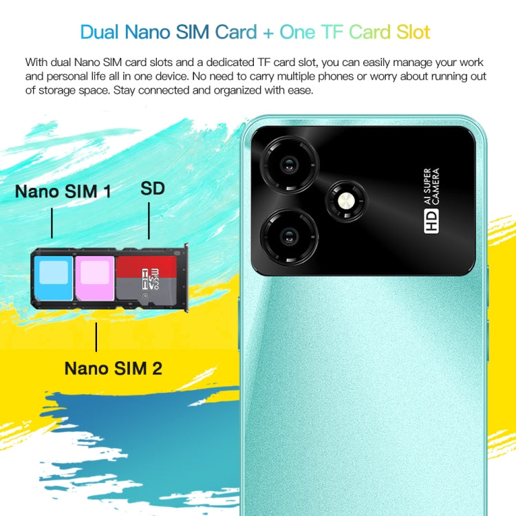 M6Pro / U30, 3GB+32GB, 6.53 inch Screen, Face Identification, Android 8.1 MTK6737 Quad Core, Network: 4G, OTG, Dual SIM(Black) -  by PMC TechLife | Online Shopping South Africa | PMC TechLife