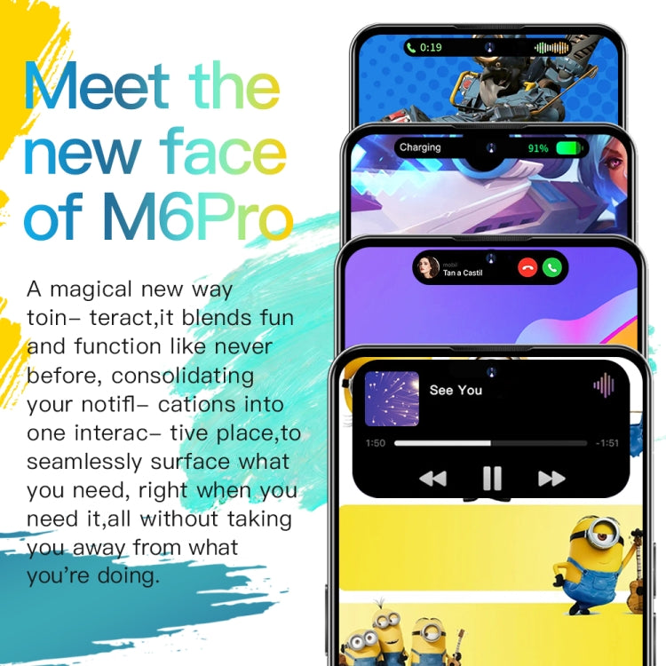 M6Pro / U30, 3GB+32GB, 6.53 inch Screen, Face Identification, Android 8.1 MTK6737 Quad Core, Network: 4G, OTG, Dual SIM(Green) -  by PMC Jewellery | Online Shopping South Africa | PMC Jewellery