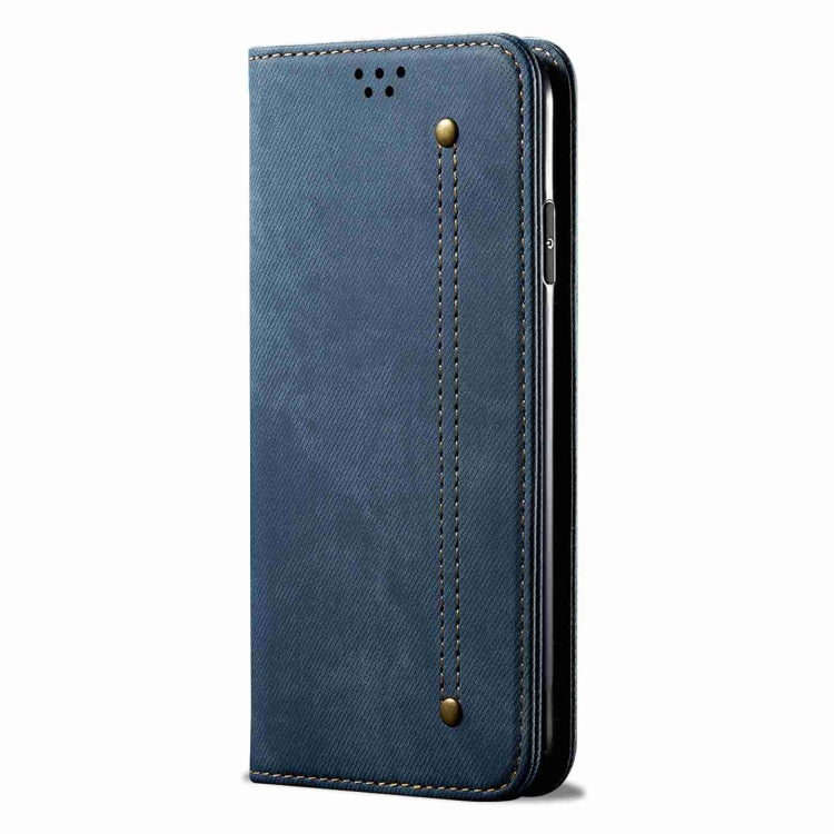 For Motorola Edge 40 Neo Denim Texture Flip Leather Phone Case(Blue) - free shipping - PMC TechLife - Order now!