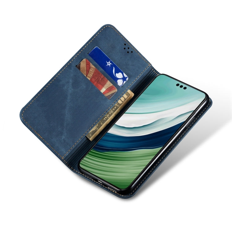 For Motorola Edge 40 Neo Denim Texture Flip Leather Phone Case(Blue) - free shipping - PMC TechLife - Order now!