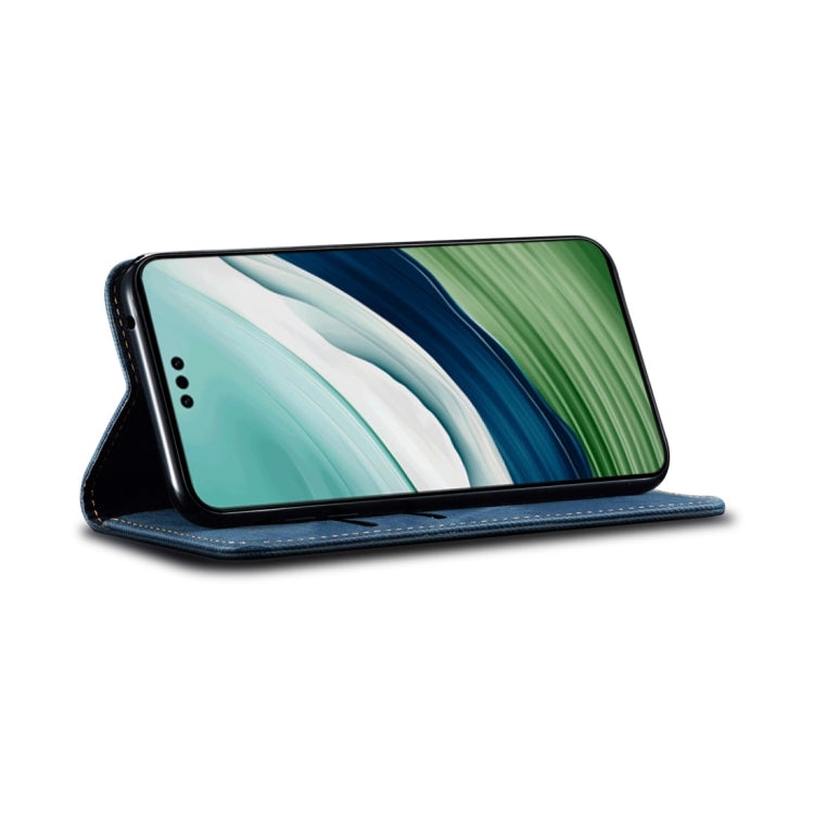 For Motorola Edge 40 Neo Denim Texture Flip Leather Phone Case(Blue) - free shipping - PMC TechLife - Order now!