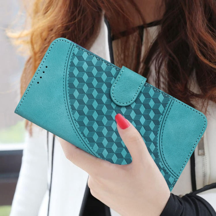 For Motorola Edge 5G 2024 YX0060 Elephant Head Embossed Phone Leather Case with Lanyard(Light Blue) - Motorola Cases by PMC Jewellery | Online Shopping South Africa | PMC Jewellery | Buy Now Pay Later Mobicred
