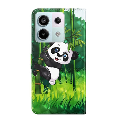 For Xiaomi Redmi Note 13 Pro 5G 3D Painting Pattern Flip Leather Phone Case(Bamboo Panda) - Note 13 Pro Cases by PMC Jewellery | Online Shopping South Africa | PMC Jewellery | Buy Now Pay Later Mobicred