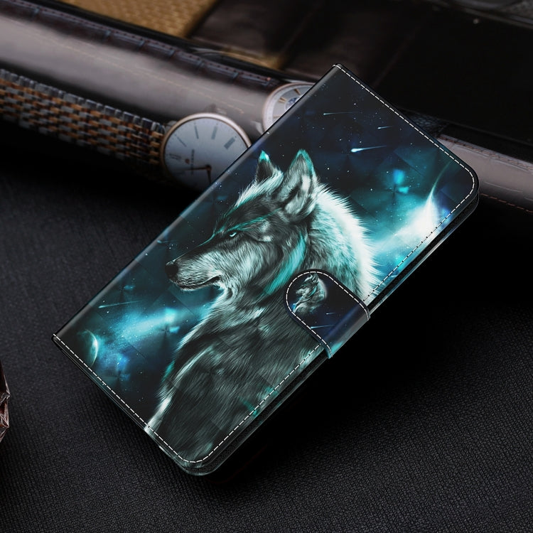 For Xiaomi Redmi Note 13 Pro+ 3D Painting Pattern Flip Leather Phone Case(Wolf) - Note 13 Pro+ Cases by PMC Jewellery | Online Shopping South Africa | PMC Jewellery | Buy Now Pay Later Mobicred