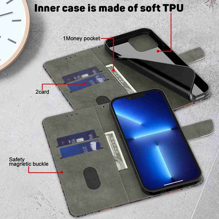 For Honor Magic5 Pro Crystal 3D Shockproof Protective Leather Phone Case(Luminous Building) - Honor Cases by PMC TechLife | Online Shopping South Africa | PMC TechLife | Buy Now Pay Later Mobicred