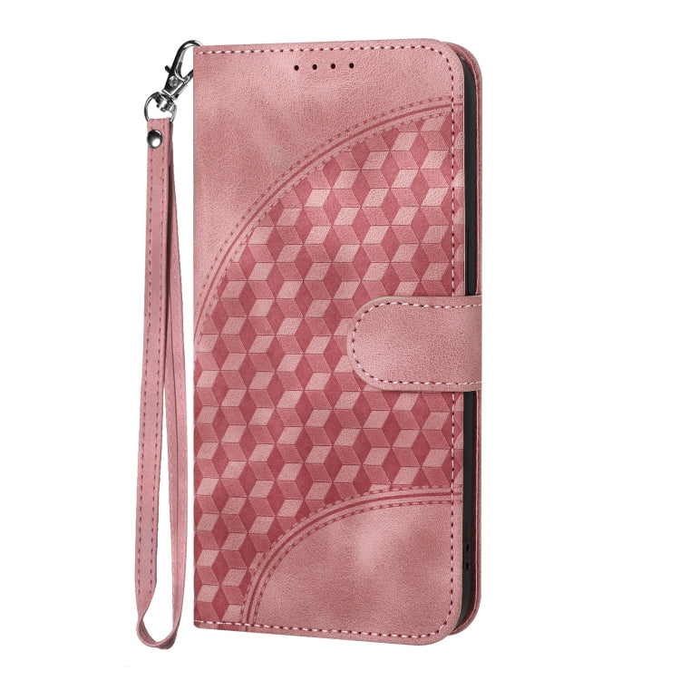 For Google Pixel 9 Pro YX0060 Elephant Head Embossed Phone Leather Case with Lanyard(Pink) - Google Cases by PMC TechLife | Online Shopping South Africa | PMC TechLife | Buy Now Pay Later Mobicred