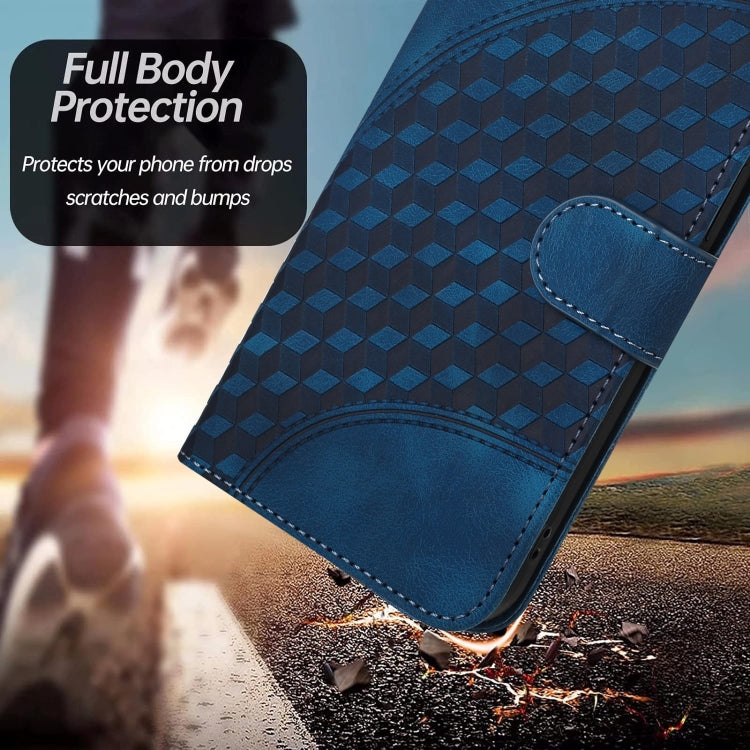 For Google Pixel 9 YX0060 Elephant Head Embossed Phone Leather Case with Lanyard(Royal Blue) - Google Cases by PMC TechLife | Online Shopping South Africa | PMC TechLife | Buy Now Pay Later Mobicred