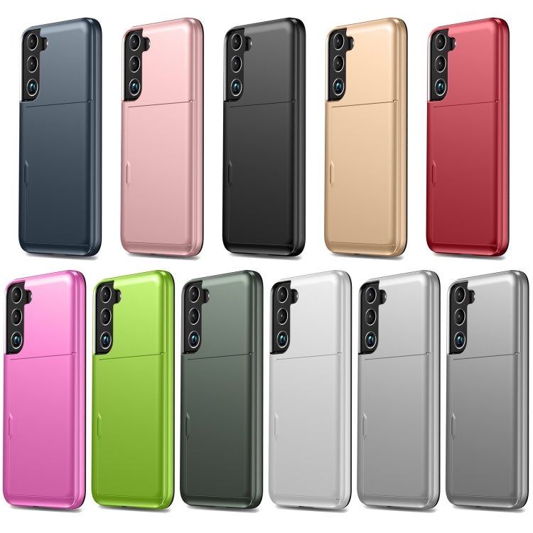 For Samsung Galaxy S24 Ultra 5G Shockproof Armor Phone Case with Card Slot(Grey) - Galaxy S24 Ultra 5G Cases by PMC TechLife | Online Shopping South Africa | PMC TechLife | Buy Now Pay Later Mobicred