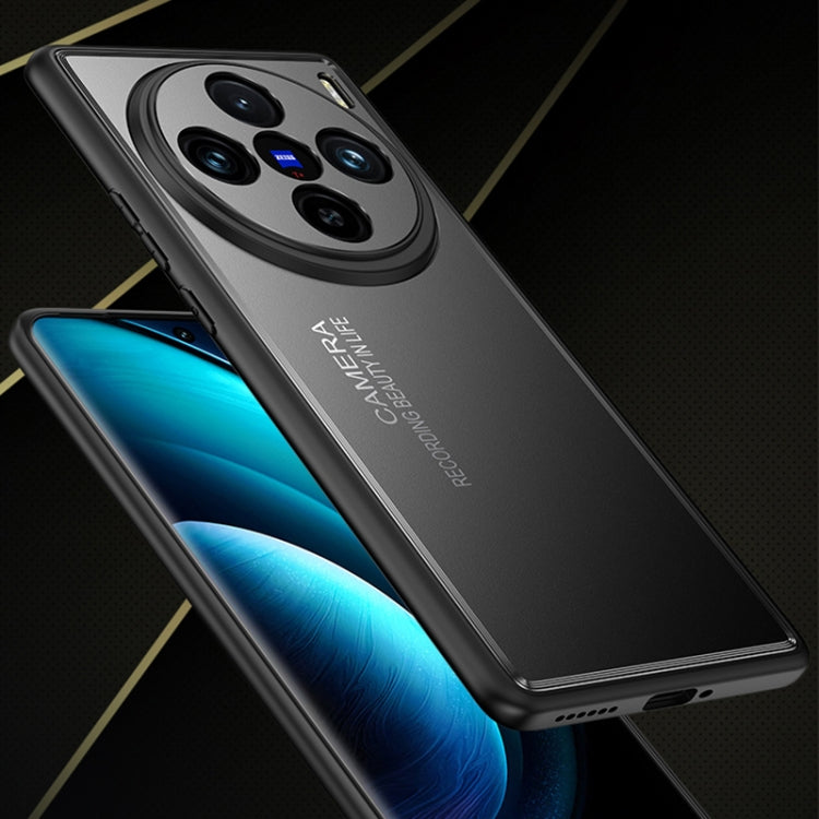 For vivo X100 Pro Frosted Metal Phone Case(Silver) - X100 Pro Cases by imak | Online Shopping South Africa | PMC TechLife