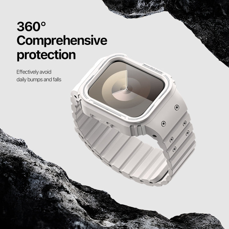 For Apple Watch SE 44mm DUX DUCIS OA Series Integrated Magnetic Watch Band(Starlight) - Watch Bands by DUX DUCIS | Online Shopping South Africa | PMC Jewellery | Buy Now Pay Later Mobicred