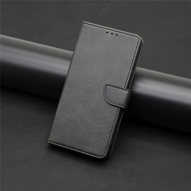 For Motorola Edge 5G 2024 Calf Texture Buckle Flip Leather Phone Case(Black) - Motorola Cases by PMC Jewellery | Online Shopping South Africa | PMC Jewellery | Buy Now Pay Later Mobicred