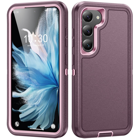 For Samsung Galaxy S24+ 5G / S25+ 5G Life Waterproof Rugged Phone Case(Purple + Pink) - Galaxy S24+ 5G Cases by PMC Jewellery | Online Shopping South Africa | PMC Jewellery | Buy Now Pay Later Mobicred