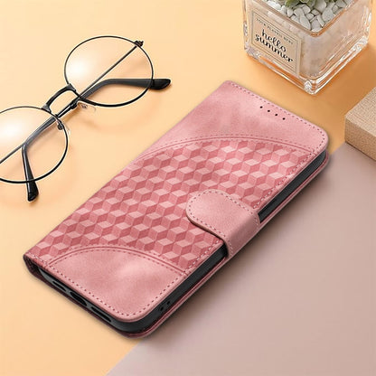 For Huawei Pura 70 Pro/70 Pro+ YX0060 Elephant Head Embossed Phone Leather Case with Lanyard(Pink) - Huawei Cases by PMC Jewellery | Online Shopping South Africa | PMC Jewellery | Buy Now Pay Later Mobicred