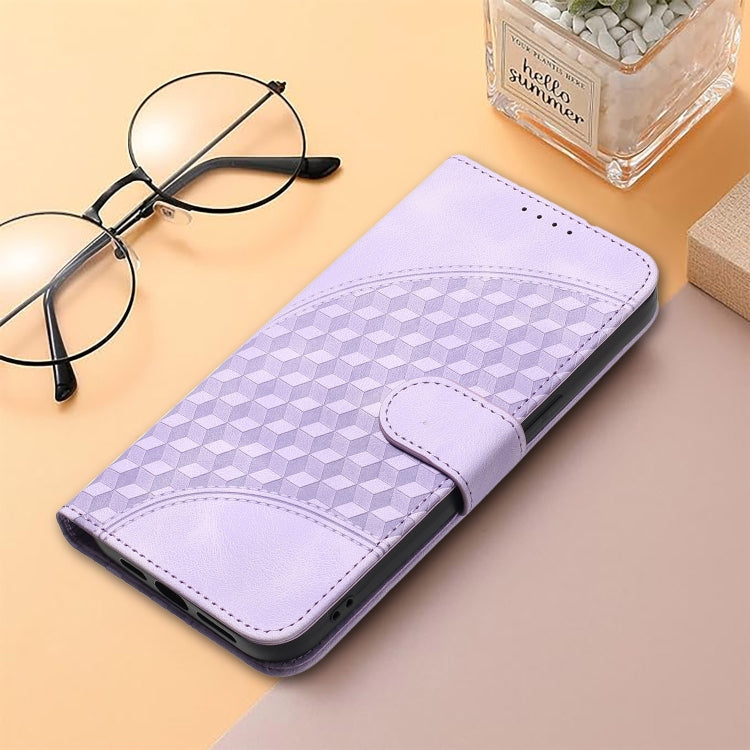 For Huawei Pura 70 YX0060 Elephant Head Embossed Phone Leather Case with Lanyard(Light Purple) - Huawei Cases by PMC Jewellery | Online Shopping South Africa | PMC Jewellery | Buy Now Pay Later Mobicred