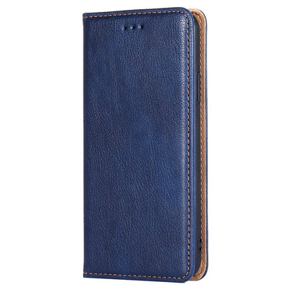 For Huawei Pura 70 Pro / Pro+ Gloss Oil Solid Color Magnetic Leather Phone Case(Blue) - Huawei Cases by PMC Jewellery | Online Shopping South Africa | PMC Jewellery | Buy Now Pay Later Mobicred