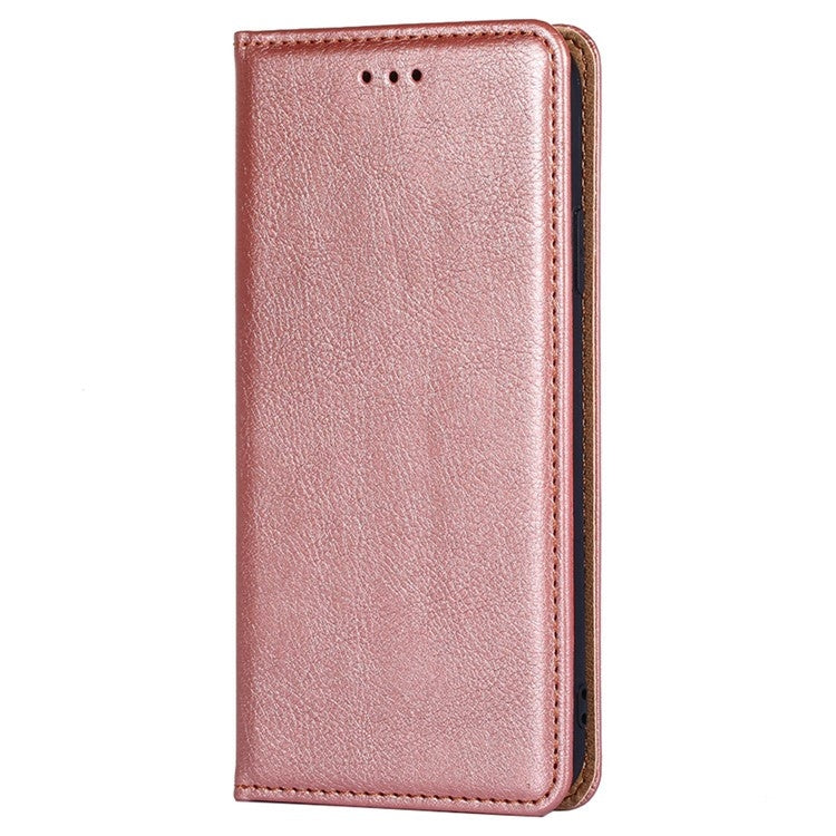 For Huawei Pura 70 Pro / Pro+ Gloss Oil Solid Color Magnetic Leather Phone Case(Rose Gold) - Huawei Cases by PMC Jewellery | Online Shopping South Africa | PMC Jewellery | Buy Now Pay Later Mobicred