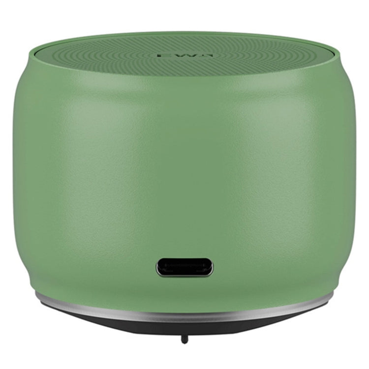 EWA A126 Mini Bluetooth 5.0 Bass Radiator Metal Speaker(Green) - Mini Speaker by EWA | Online Shopping South Africa | PMC Jewellery | Buy Now Pay Later Mobicred