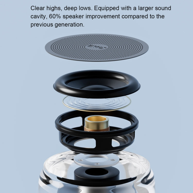 EWA A126 Mini Bluetooth 5.0 Bass Radiator Metal Speaker(Brown) - free shipping - PMC Jewellery - Order now!