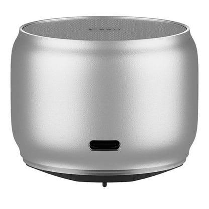 EWA A126 Mini Bluetooth 5.0 Bass Radiator Metal Speaker(Sliver) - Mini Speaker by EWA | Online Shopping South Africa | PMC Jewellery | Buy Now Pay Later Mobicred