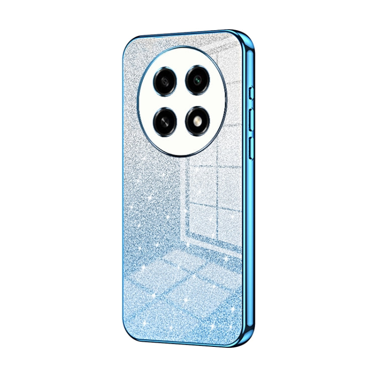 For OPPO A2 Pro Gradient Glitter Powder Electroplated Phone Case(Blue) - A2 Pro Cases by PMC Jewellery | Online Shopping South Africa | PMC Jewellery | Buy Now Pay Later Mobicred