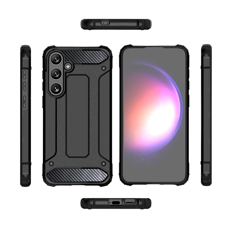 For Samsung Galaxy S24 Ultra 5G Magic Armor TPU Hybrid PC Phone Case(Red) - Galaxy S24 Ultra 5G Cases by PMC TechLife | Online Shopping South Africa | PMC TechLife | Buy Now Pay Later Mobicred