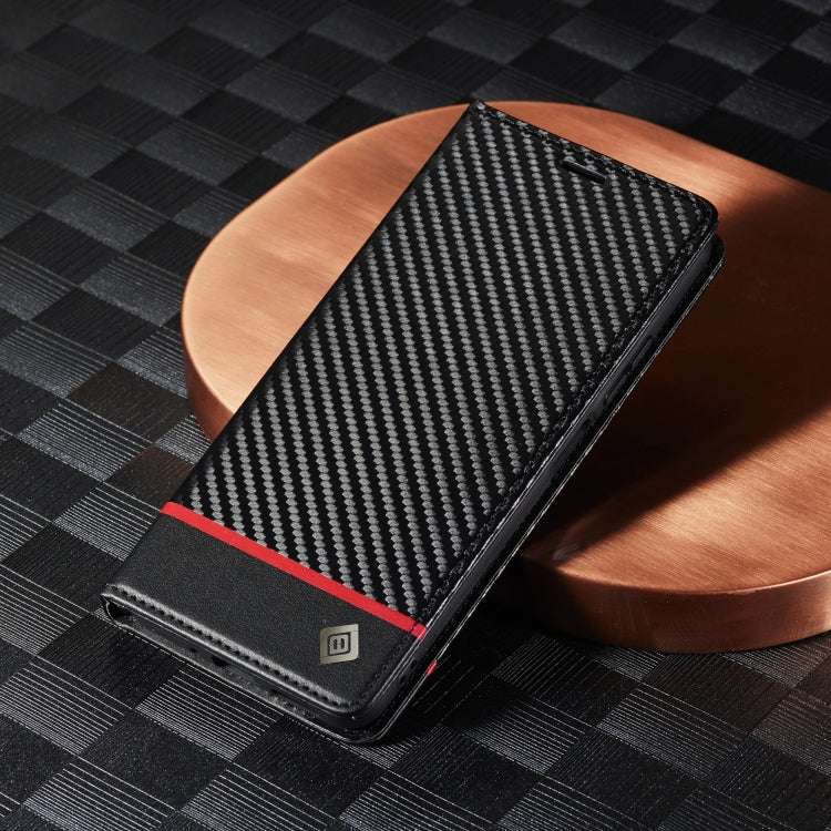 For Xiaomi Redmi Note 13 Pro 4G LC.IMEEKE Carbon Fiber Texture Flip Leather Phone Case(Horizontal Black) - Xiaomi Cases by LC.IMEEKE | Online Shopping South Africa | PMC TechLife | Buy Now Pay Later Mobicred