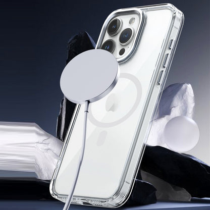 For iPhone 14 Pro Max MagSafe Magnetic Clear Phone Case(Transparent) - iPhone 14 Pro Max Cases by PMC Jewellery | Online Shopping South Africa | PMC Jewellery