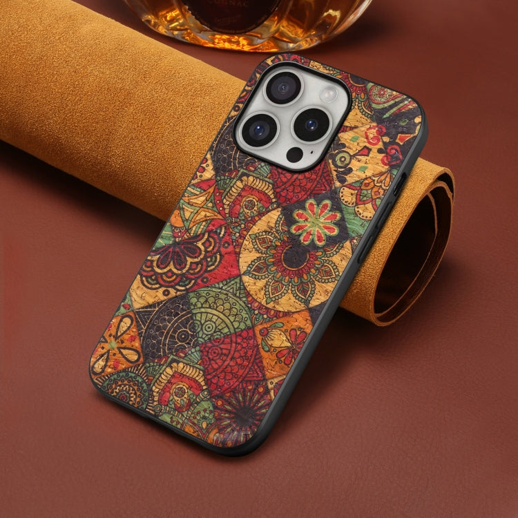 For iPhone 16 Pro Max Four Seasons Flower Language Series TPU Phone Case(Autumn Yellow) - iPhone 16 Pro Max Cases by PMC TechLife | Online Shopping South Africa | PMC TechLife | Buy Now Pay Later Mobicred