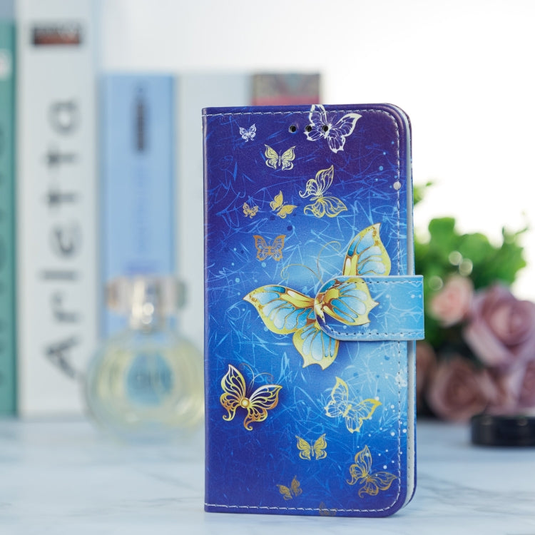 For Blackview A53 Pro Painted Pattern Horizontal Flip Leather Phone Case(Butterfly) - More Brand by PMC TechLife | Online Shopping South Africa | PMC TechLife