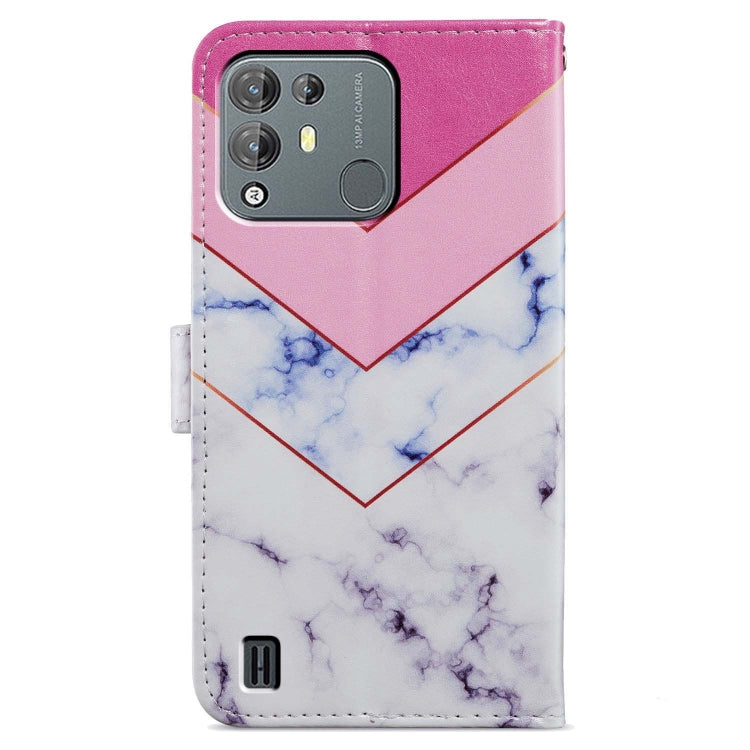 For Blackview A55 Pro Painted Pattern Horizontal Flip Leather Phone Case(Smoke Marble) - More Brand by PMC Jewellery | Online Shopping South Africa | PMC Jewellery | Buy Now Pay Later Mobicred