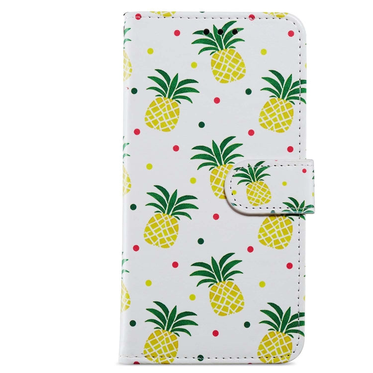 For Ulefone Note 14 Painted Pattern Horizontal Flip Leather Phone Case(Pineapple) - Ulefone Cases by PMC Jewellery | Online Shopping South Africa | PMC Jewellery | Buy Now Pay Later Mobicred