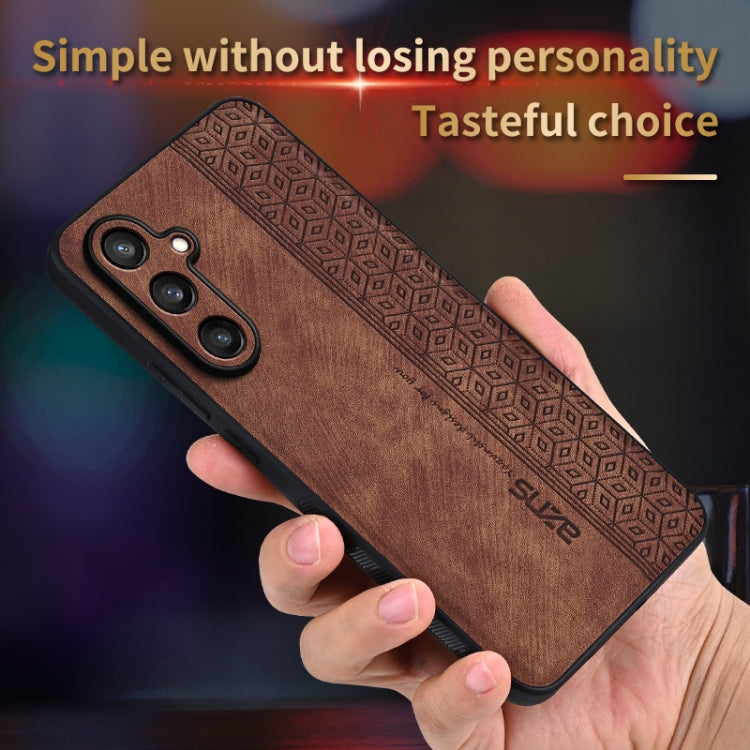 For Samsung Galaxy S24+ 5G AZNS 3D Embossed Skin Feel Phone Case(Purple) - Galaxy S24+ 5G Cases by AZNS | Online Shopping South Africa | PMC Jewellery | Buy Now Pay Later Mobicred